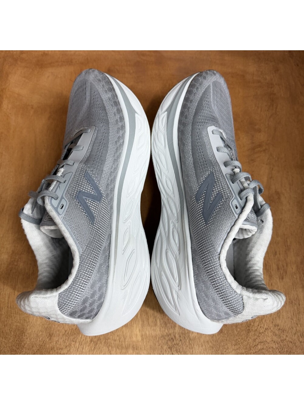 New Balance Fresh Foam X 1080v14 Shoes Mens 11.5 D Gray White Sneakers M108014G - Picture 4 of 15